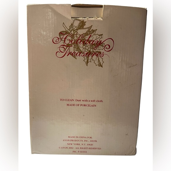 Vtg AVON Holy Family Christmas Figurine Holiday Treasures Nativity 2002 Gloria - Picture 9 of 9